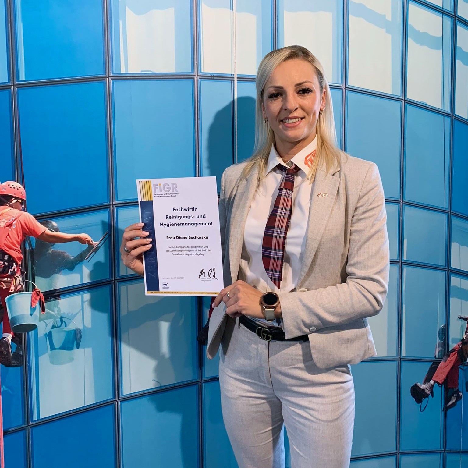 Diana Sucharska - Fachwirtin für Reinigungs- und Hygienemanagement