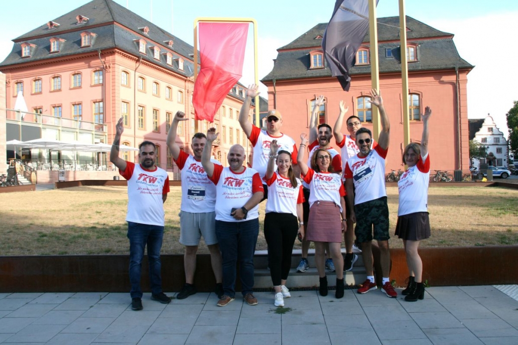 TKW Gebäudereinigung - Mainzer Firmenlauf Teamevent