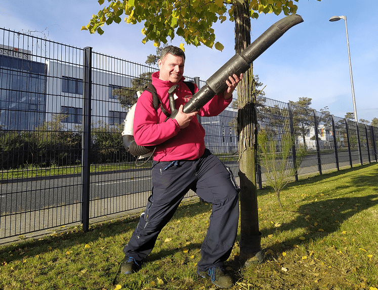 TKW Gebäudereinigung - Grünanlagenpflege - Laubbläser