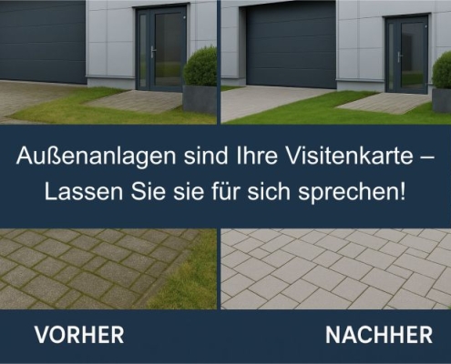 TKW Gebäudereinigung - Reinigung Außenanlagen - Eingangsbereich