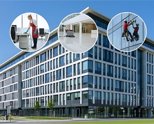 TKW Gebäudereinigung - Reinigungsarten Überblick Bürogebäude
