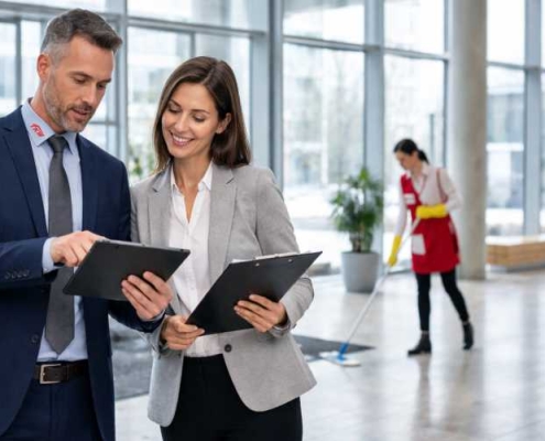 TKW Gebäudereinigung - Langfristige Reinigungslösungen - Planung Reinigungskonzept