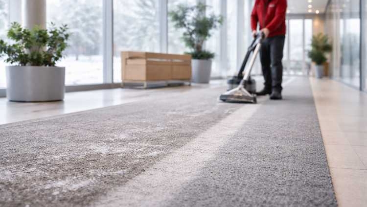 TKW Gebäudereinigung - Teppichpflege Winter Facharbeiter