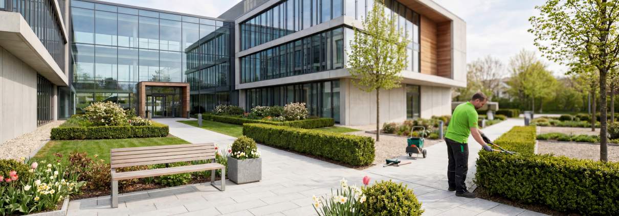 TKW Gebäudereinigung - Reinigung Aussenanlagen Grünanlagen Rhein-Main
