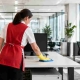 TKW Gebäudereinigung - Büro-Rückkehr nach den Ferien Arbeitsplatz Reinigung